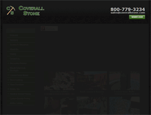 Tablet Screenshot of coverallstone.com
